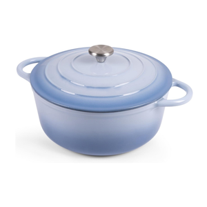 Olla para sopa de restaurante de hierro fundido esmaltado de 26cm personalizada al por mayor, utensilios de cocina, cazuela antiadherente esmaltada, olla para sopa de estofado de Horno Holandés - Product Image 4