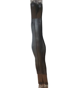 Sangle de cheval élastique en cuir durable bonne qualité Design exclusif équestre OEM fournisseur anglais selle cheval Cinch - Product Image 1