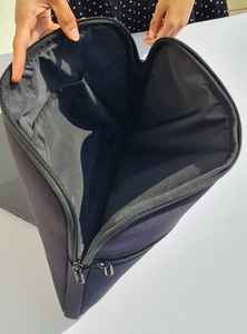 Housse pour ordinateur portable en néoprène noir de qualité supérieure Zipper Horizontal Case avec poche Sacs et housses pour ordinateur portable pratiques - Product Image 6