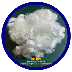 Material de Relleno para Juguetes y Sofás Vikohasan PSF de Poliéster Reciclado Blanco GRS 15D HS Siliconizado, Hueco, de Bajo Precio, del Fabricante - Product Image 5