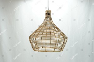 Lámpara Colgante de Bambú y Ratán, Tejida a Mano, Favorita de los Clientes, para Decoración de Interiores de Hoteles y Resorts - Product Image 5