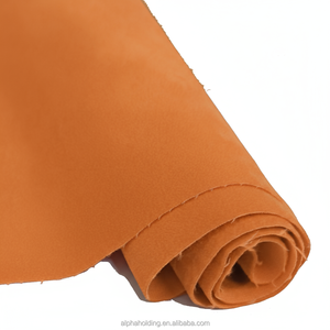 Manufacture Rayon Pile Woven Backing Pigpell Flocking Cloth 54" 70Y Jewelry Packaging PP76-453 Orange - Product Image 1