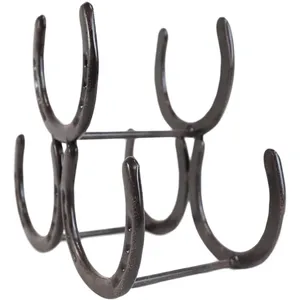Luxury Handmade Metal Waterproof Farmhouse Style Bottle Holder Stand Elegant <b>Wine</b> Rack Modern Restaurant Decor - Product Image 1