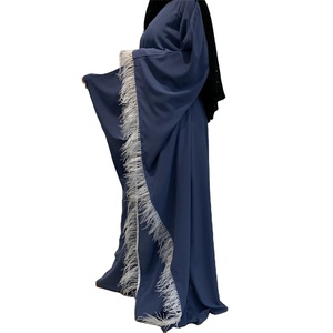 Nueva abaya de manga murciélago de lujo - Product Image 6