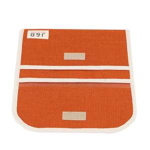 Bolsa de Yute Natural para Archivos con Asa Resistente y Cierre de Cremallera para Almacenamiento de Documentos de Oficina - Product Image 3