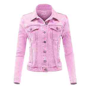 Wholesale Womens Denim <b>Jacket</b> Button Closure <b>Patches</b> for Retailers Factory Direct Bulk Production Supply - Product Image 5