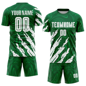 Camisetas de Fútbol Personalizadas al por Mayor 2025 con Logotipo, Manga Corta, 100% Poliéster, Uniformes de Fútbol Unisex, Fábrica de Pakistán - Product Image 1
