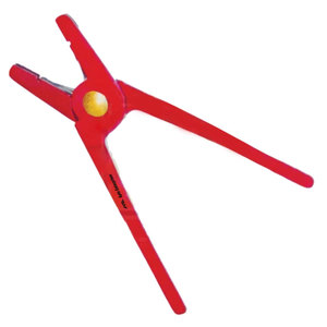 Durable Lightweight Veterinary Use Livestock Identification <b>Tags</b> Precision Stainless Steel Red Color <b>Dog</b> Ear <b>Tag</b> Applicator Set - Product Image 3