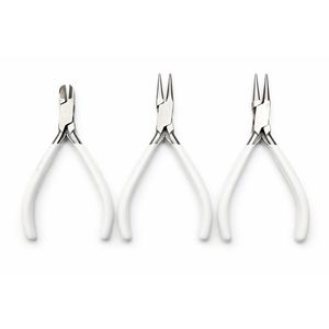 3Pcs Jewelry <b>Set</b> Stainless Steel 3PCS Stainless Steel Jewelry Making Tools <b>Set</b> Needle Nose Cutting <b>Pliers</b> Kit for Jewelry Making - Product Image 1