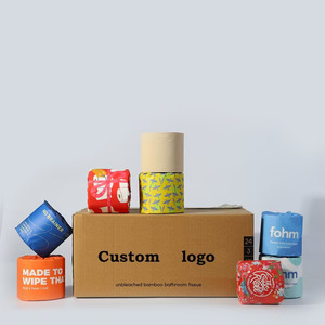 High Quality Virgin Toilet <b>Paper</b> 4 Ply Commercial Toilet <b>Paper</b> <b>Roll</b> High Quality Bathroom Tissue Supplier Manufacturer - Product Image 4