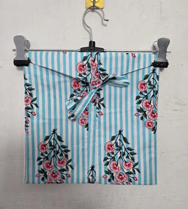 Ensemble de pyjama d'été pour femmes en pur coton imprimé à la main, respirant, séchage rapide, chemise à manches courtes boutonnée, short à taille élastique - Product Image 6