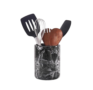 Best Selling Marble Cutlery Holder With Heavy Base <b>For</b> kitchen <b>Storage</b> <b>For</b> Everyday Cooking Tools Holder At Home Use - Product Image 1