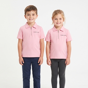 Camiseta Polo para Niños 100% Algodón, Estilo Casual, Unisex, Personalizable con Etiqueta Privada, Cierre de Cremallera de un Cuarto, Cuello Camisero, Corte Regular - Product Image 6