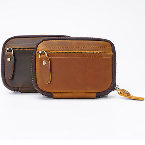 Cartera de Cuero PU Hecha a Mano de Gran Capacidad y Excelente Calidad para Llaves y Tarjetas de Coche, Oferta de Distribuidor de Marca para Compradores al por Mayor - Product Image 1