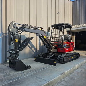 Mini Excavadora de 2.5 Toneladas con Motor Diésel, Caja de Cambios y Bomba en Excelentes Condiciones de Funcionamiento, Equipo de Construcción de Alta Calidad - Product Image 1