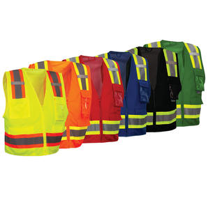 Chaleco de Seguridad Industrial Resistente y Transpirable para Hombre, con Múltiples Bolsillos, Tela de Malla, Tiras Reflectantes de Alta Visibilidad para Seguridad Diaria - Product Image 6