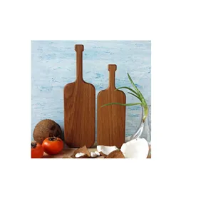 Planche à découper en bois écologique personnalisable AXIOM, épaisseur 1,5 cm, surface lisse, idéale pour les fruits, les légumes, la viande, le pain - Product Image 1