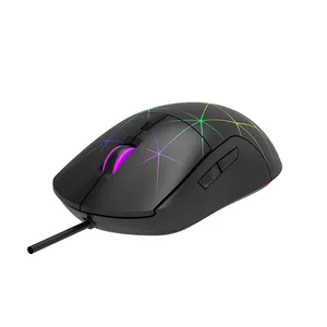 OEM Custom Logo Wired Gaming Mouse Super Cheap RGB Usb 16000 Dpi Wired Mouse Gamer Computer Mouse