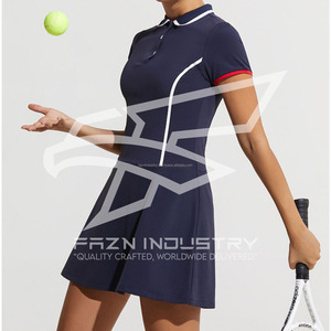 Ropa de tenis de poliéster transpirable para adultos Ropa deportiva de equipo de tela de poliéster para partidos - Product Image 3