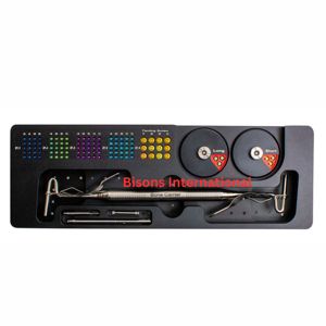 BISONS Malla de Cranioplastia Manual de Titanio al por Mayor para Reparación de Cráneos, Set de Reconstrucción Cerebral de 104 Piezas con Tornillos - Product Image 3