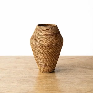 Maceta de ratán para plantas de interior, soporte seguro para macetas, para balcón, jardín y terraza, decoración verde - Product Image 1