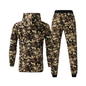 Conjunto Deportivo Sublimado para Hombre con Pantalones de Cintura Ajustable, Chaqueta con Capucha Elegante y Ropa Deportiva Cómoda - Product Image 5