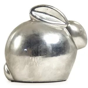 Sculpture en fer artisanale de luxe, collection de décoration d'intérieur haut de gamme pour importateurs, exportateurs, détaillants et distributeurs du monde entier, argent - Product Image 2