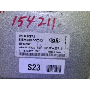 Unidad de Control del Motor Carens II 2006-2010 Usada ORIGINAL 3910225710 - Product Image 2