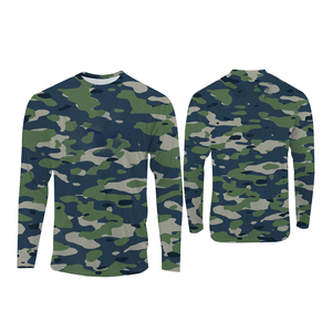 Sudadera de Pesca Personalizada para Hombre, Impresión Digital, Camuflaje, UPF50+, Secado Rápido, Protección UV, Manga Larga, para Actividades al Aire Libre - Product Image 6