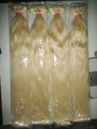 ผมต่อแบบเส้นคุณภาพสูงสีบลอนด์เกรดพรีเมียม ขายส่งผมต่อแบบเส้นสีบลอนด์ ผมต่อแบบเส้นสีบลอนด์จากอินเดีย - Product Image 4