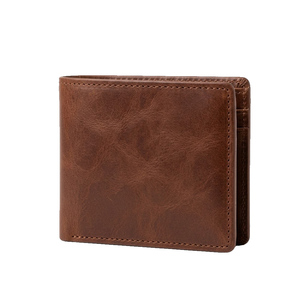 Men Wallet Genuine Leather RFID Blocking Bifold <b>Slim</b> Credit <b>Card</b> <b>Holder</b> Cash Pocket Designer Wallet for Daily Business Use - Product Image 5