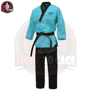 Tenue de Taekwondo Légère en Gros à Séchage Rapide, Uniforme TKD Professionnel de Grade Maître, Costume d'Arts Martiaux avec Broderie Personnalisée - Product Image 5
