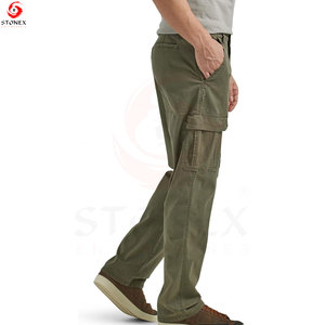 Men's <b>Cargo</b> <b>Pants</b> Premium Cotton Quick Dry Breathable Lightweight Relaxed Fit Multi Pocket Utility Trousers Casual <b>Work</b> - Product Image 4