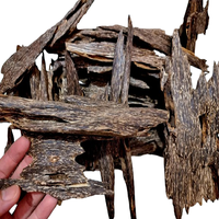 Saf Agarwood Oud Parçaları Uzun Süreli Sandal Ağacı Çayı Kokulu Esansiyel Yağ Tutucu Dayanıklı Ahşap Malzeme %100 Doğal Tütsü