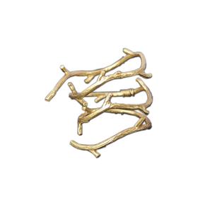 Rond de serviette doré élégant porte-serviettes en métal de qualité supérieure avec un design élégant pour la décoration de table de mariage - Product Image 3