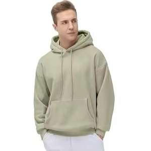 Sudadera con Capucha Oversize para Hombre, de Algodón Grueso, Estilo Urbano, Ajuste Holgado, Moda Casual, Manga Larga - Product Image 6