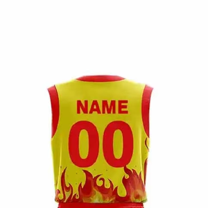 Uniforme de Baloncesto Transpirable de la Mejor Calidad, con Nombre del Jugador Impreso en la Parte Delantera, Unisex, Cómodo, 100% Poliéster, Servicio Personalizado OEM 2026 - Product Image 5