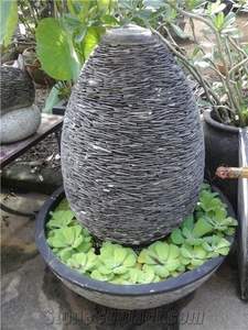 Jardinières empilables en béton écologiques modernes en gris/noir/blanc, lot de 2/3 pour une utilisation en intérieur/extérieur - Product Image 4