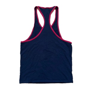 Crew Neck Deep Arm Holes Knitted 100% Cotton Casual Muscle Fitness <b>Vest</b> Y-Back Sleeveless Workout <b>Stringer</b> Singlet Wholesale - Product Image 2