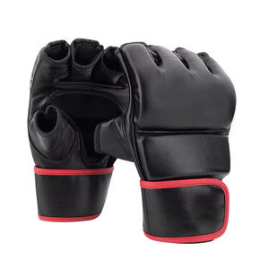 Gants de boxe lourds en cuir PU pour entraînement, Muay Thai, sparring et combat - Product Image 2