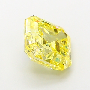 Diamante Cultivado en Laboratorio MAISHA DIAM Y-A1-6 de 10 Quilates, Corte Asscher, Color Amarillo Fantasía, Certificado IGI, Claridad VVS2/VS1, para Joyería Femenina - Product Image 1