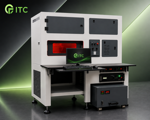 เครื่องตัดไฟเบอร์เลเซอร์ ITC สำหรับงานโลหะแผ่น 4 แกน 20W กำลังสูง ควบคุมด้วยระบบ CNC พร้อมรางนำทาง HIWIN และเซอร์โว Fuji ใช้งานง่าย - Product Image 1