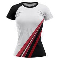 Kaos Softball O-Neck 100% Poliester untuk Remaja, Kaos Softball O-Neck Terlaris Buatan Khusus