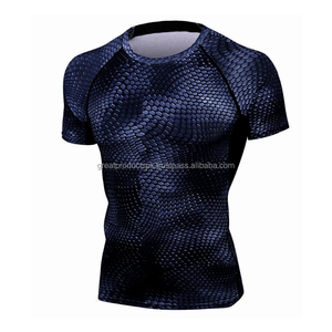Chemise de compression à séchage rapide à manches longues pour hommes pour BJJ MMA Sports Gym Surf-Surf Workout Essentials - Product Image 2
