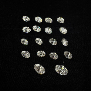 CUTTAGE OVAL pour DIAMANT NATUREL COULEUR D CLARITÉ VVS1 CUTTAGE EXCELLENT pour LA FABRICATION DE BIJOUX - Product Image 6
