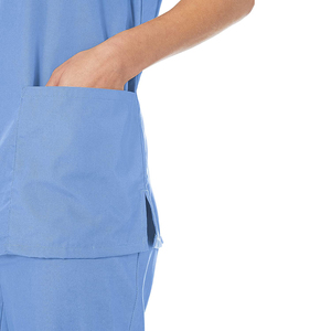 Traje Quirúrgico Transpirable de Lona para Médico, Enfermera, Clínica Dental, Salón de Belleza, Spa, con Logotipo Personalizado, Unisex - Product Image 5