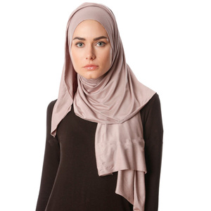 Élégant foulard hijab pour femme, doux et confortable, couvre-chef musulman léger et respirant, châle de mode modeste pour le quotidien - Product Image 5