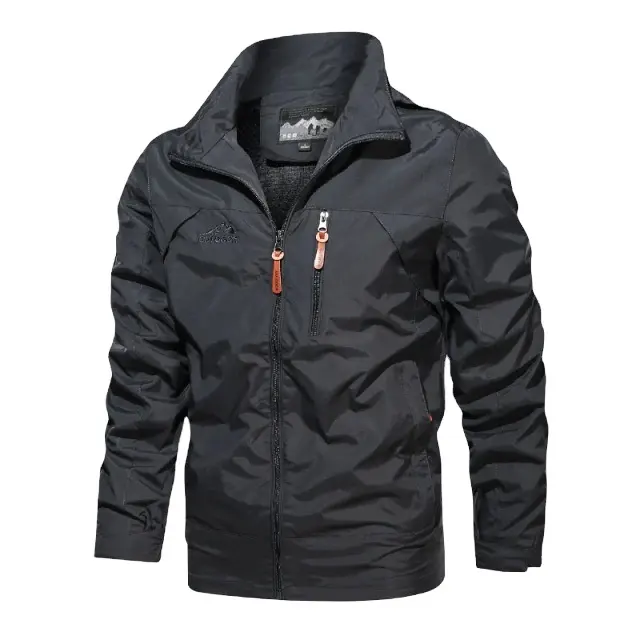 Men's Jackets Waterproof Male Outdoor Best Quality Coats and Warm Jacket Black Casual Cotton