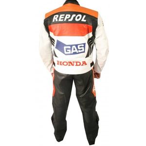 Combinaison de course moto Repsol Honda 2019 pour homme, combinaison de course en cuir de qualité supérieure, combinaison de protection pour la conduite sportive - Product Image 3