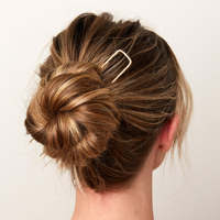 Accessoire de pince à cheveux en forme de U en métal en laiton durable pour femmes Accessoires de cheveux écologiques